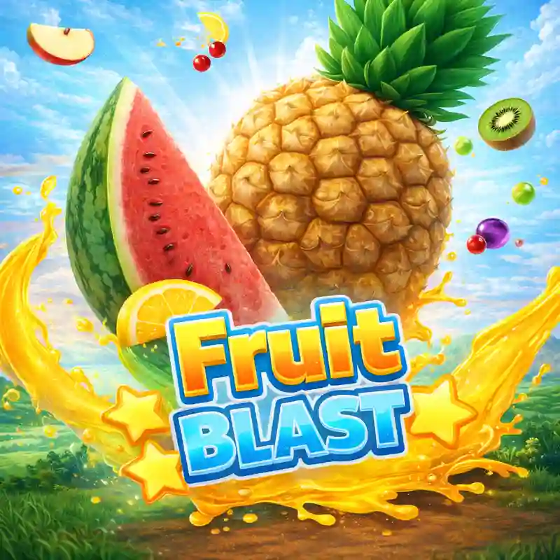 Fruit Blast online casino slot game by oktt