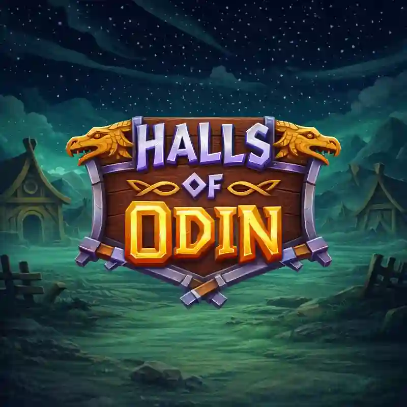 Halls of Odin slot game by oktt